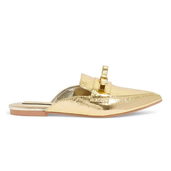 Mule Feminino Santa Lolla Dourado - 00DA