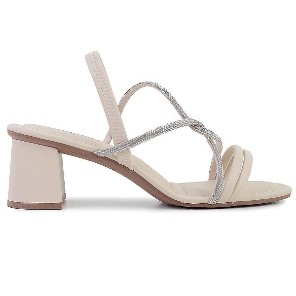 Sandália Feminina Dakota Rives Branco Off - Y7912-0011