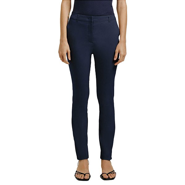 Calça Feminina Hering Social Marinho - K0VU