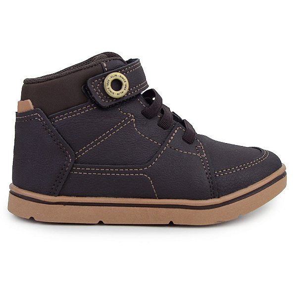 Tênis Infantil Masculino Klin Flyer Mini Marrom - 117188