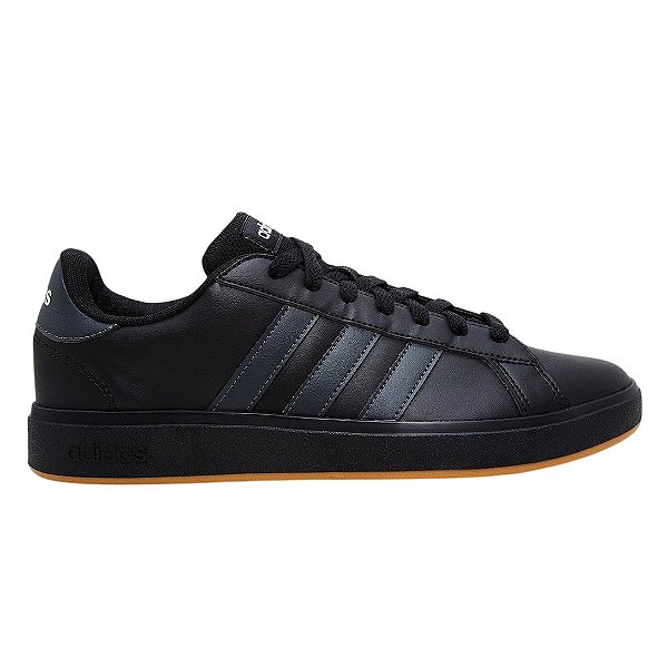 Tênis Masculino Adidas Grand Court Base Preto - JH9365