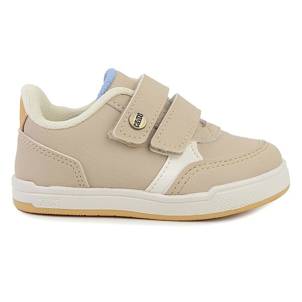 Sapato Infantil Masculino Klin Flyer Baby Bege - 166188