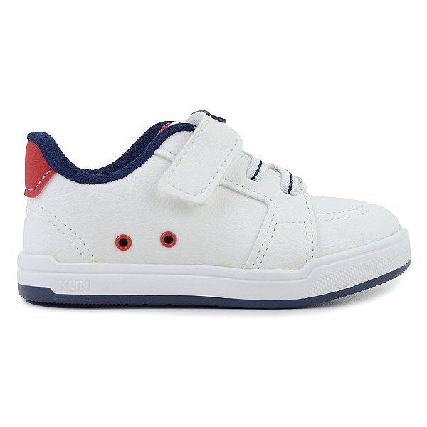 Sapato Infantil Masculino Klin Flyer Baby Branco - 16618900