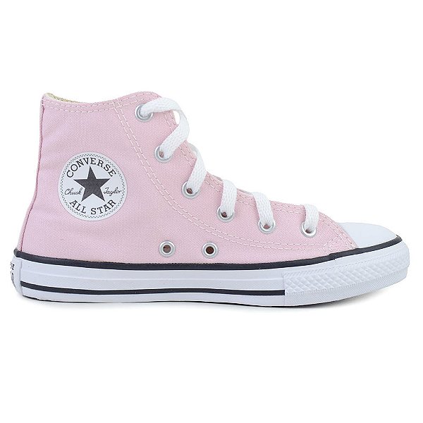 Tênis Infantil Feminino Converse Chuck Taylor Rosa - CK0428