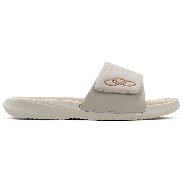Chinelo Feminino Olympikus Slide Melbourne 2 Bege - 54107376