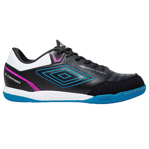 Chuteira de Futsal Masculina Umbro X-Comfort Preta - U01FB00
