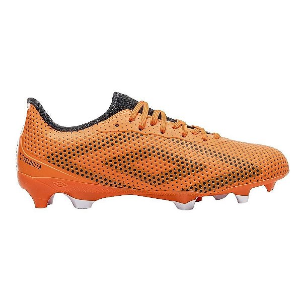 Chuteira de Campo Masculina Umbro Velocita Ix Club Laranja