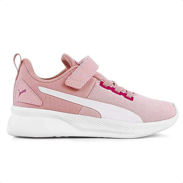 Tênis Infantil Feminino Puma Flyer Runner Rosa - 309718