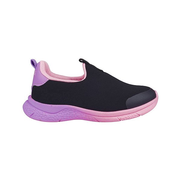 Tênis Infantil Feminino Pampili Mini Soft Preto - 745007