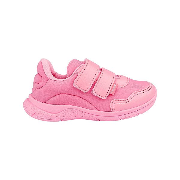 Tênis Infantil Feminino Pampili Mini Soft Rosa - 74500
