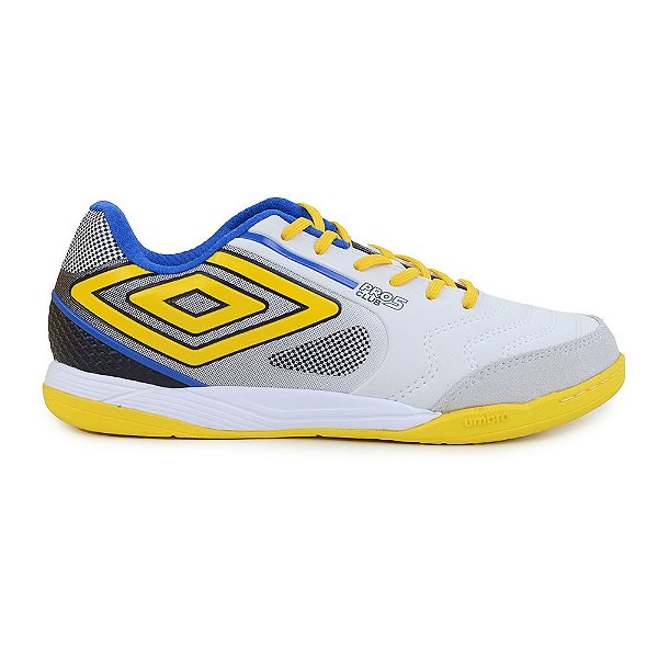 Chuteira Masculina Umbro Salão Pro 5 Bump Branca - U01FB042
