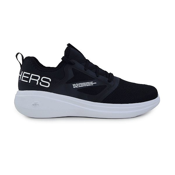 Tênis Masculino Skechers Go Run Fast Preto - 8942