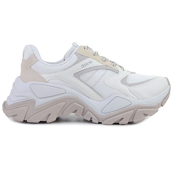 Tênis Feminino Dakota Chunky Branco - G9981-0001