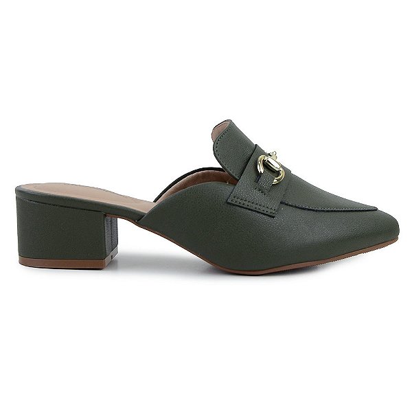 Mule Feminino Modare Nature Verde - 7340