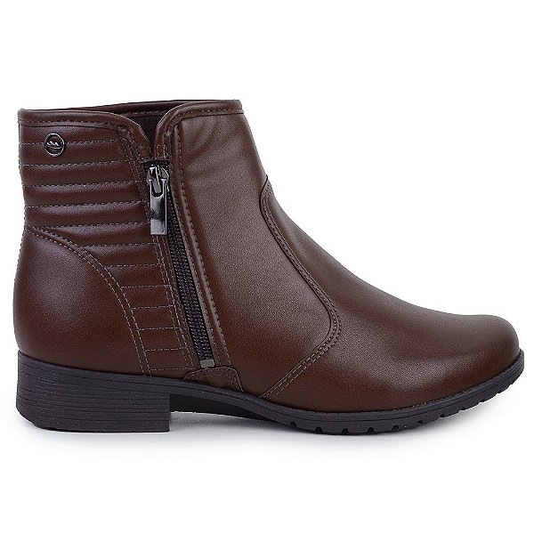 Bota Feminina Dakota Morino Cano Baixo Marrom Café - DA922