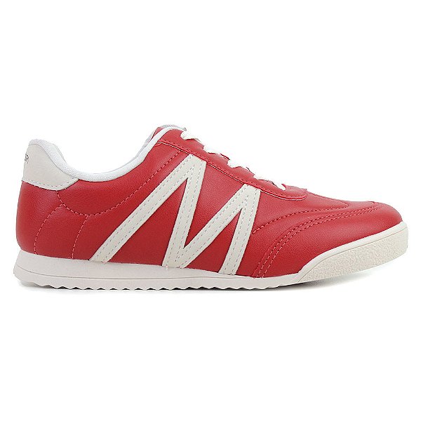 Tênis Feminino Mississipi Almeria Malagueta Vermelho - MC922