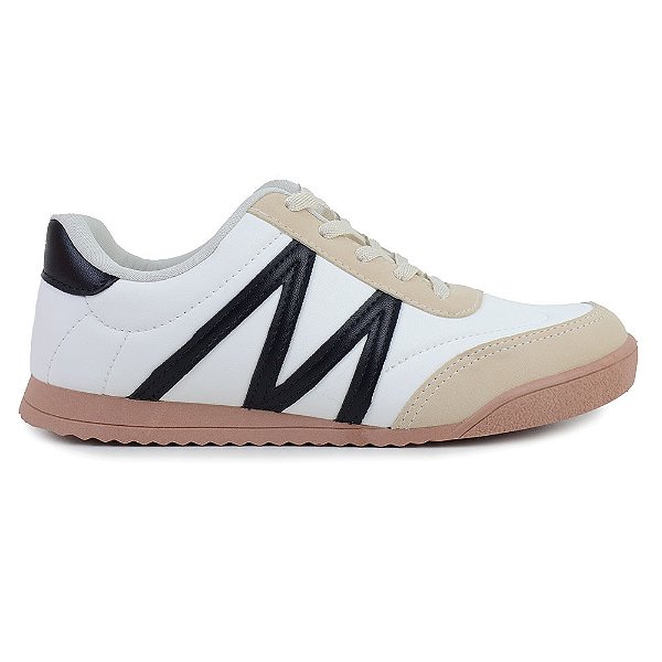 Tênis Feminino Mississipi Foggia Cotton Branco - MC922