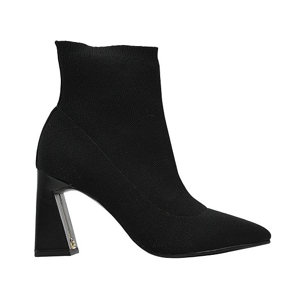 Bota Feminina Jorge Bischoff Gaspea Knit Preta - J17345