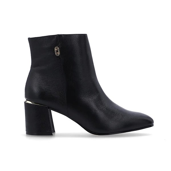 Bota Feminina Luz da Lua Cano Baixo Preta - 8074