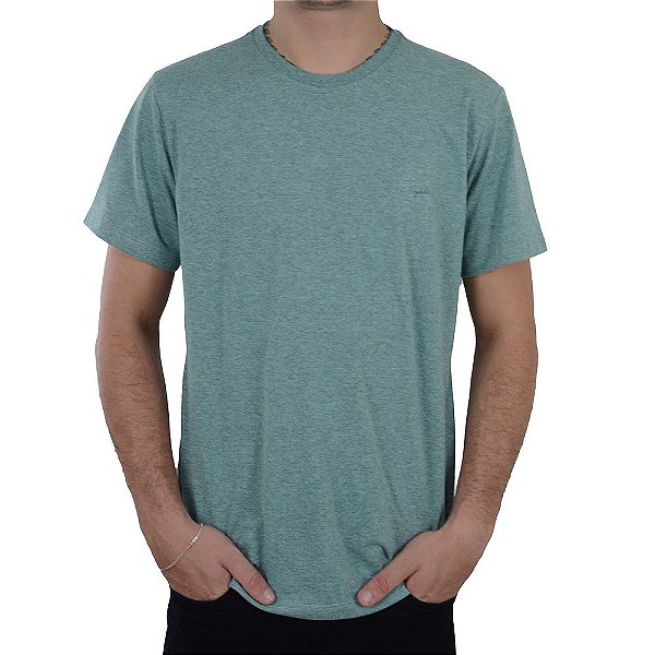 Camiseta Masculina Ogochi MC Essencial Slim Verde - 0064