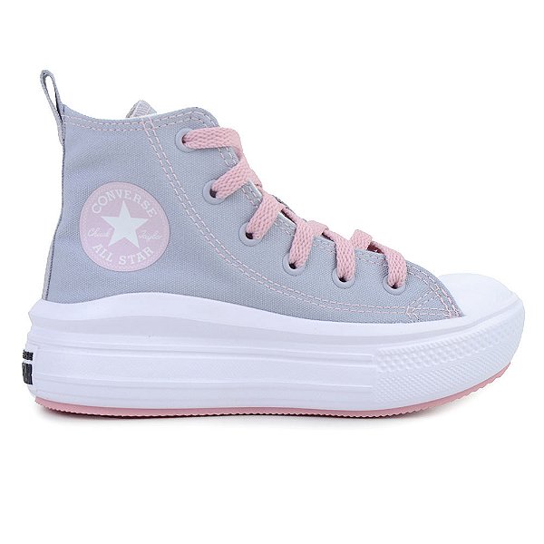 Tênis Infantil Converse Chuck Taylor Move Lilás - CK1244