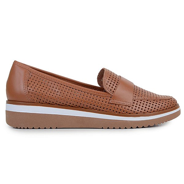 Mocassim Feminino Giulia Domna Monaco Marrom - 205063