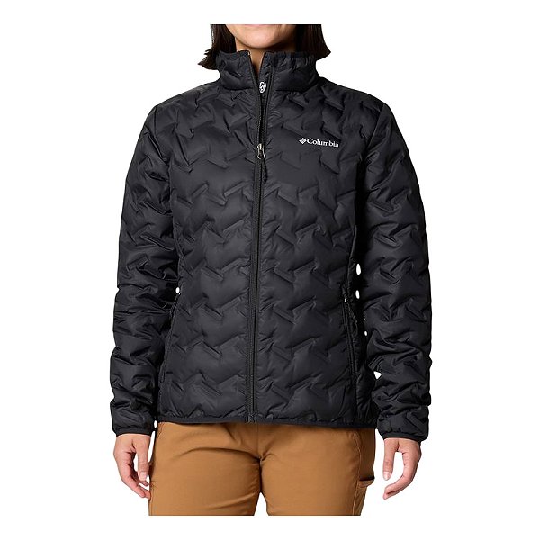 Jaqueta Feminina Columbia Plumas Delta Ridge II Down Black