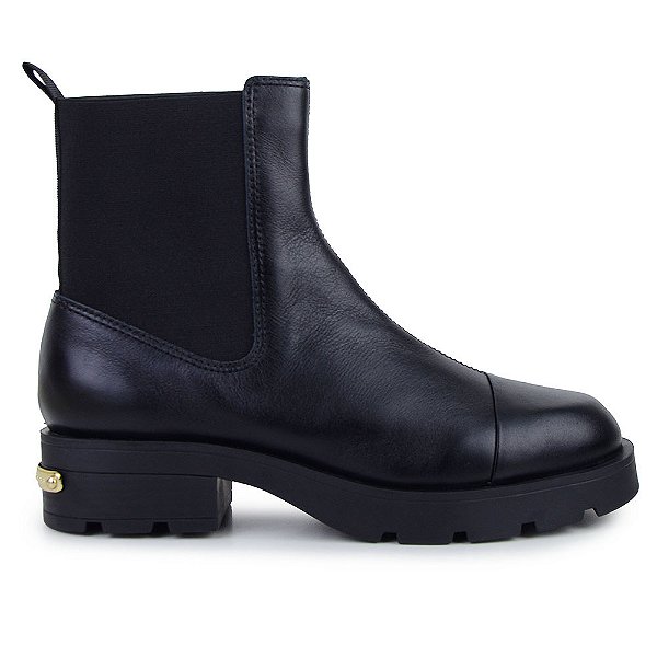 Bota Feminina Jorge Bischoff Cano Baixo Preta - J24125
