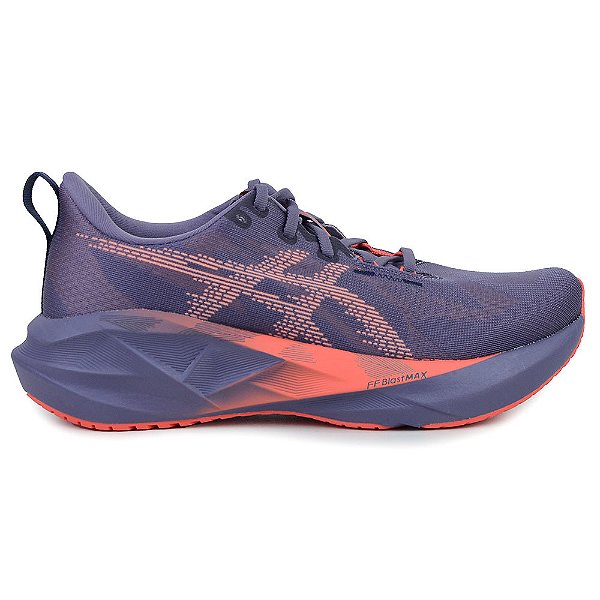 Tênis Masculino Asics Novablast 5 Violeta - 1011B