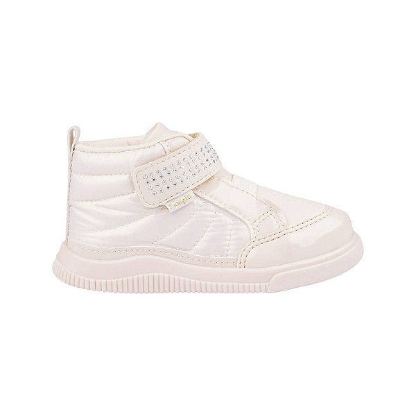 Tênis Infantil Feminino Pampili Pom Pom Bege - 6990