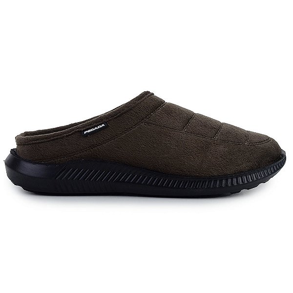 Pantufa Masculina Pegada Atoalhado Musgo - 1661