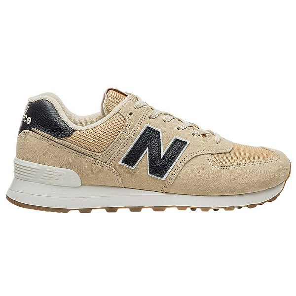 Tênis Masculino New Balance Casual 574V2 Bege - U574