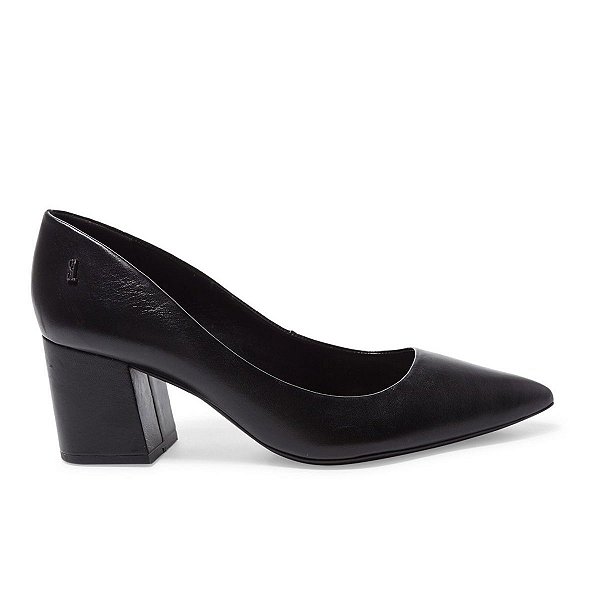 Scarpin Feminino Santa Lolla Couro Preto - 0286