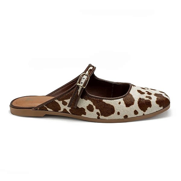 Mule Feminino Tanara Marrom Natural - T8831