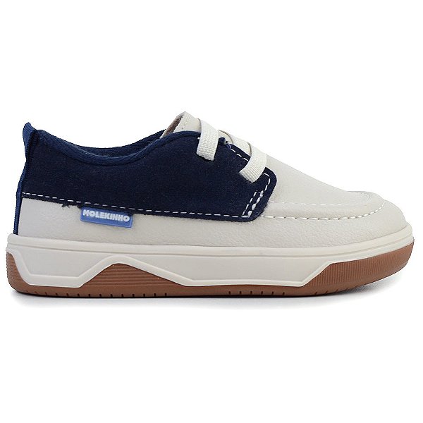 Tênis Infantil Masculino Molekinho Branco Off - 2623