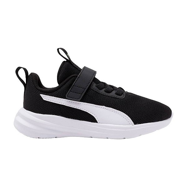 Tênis Infantil Puma Rickie Runner Preto - 3949