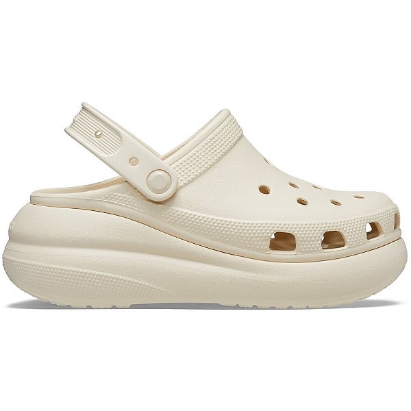 Sandália Feminina Crocs Crush Clog Bege - 207521