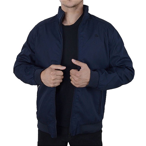 Jaqueta Masculina Ogochi Slim Marinho - 0275