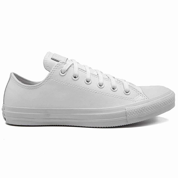 Tênis Converse All Star Chuck Taylor Monochrome Ox Branco - CT0826