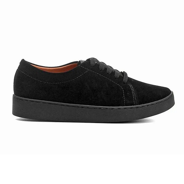 tenis vizzano preto suede