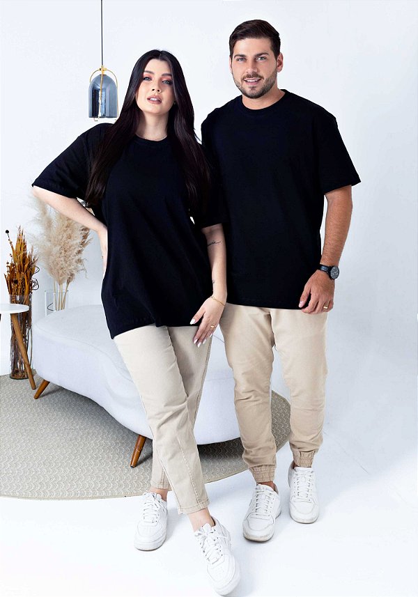 OVERSIZED - BÁSICA - COR PRETO