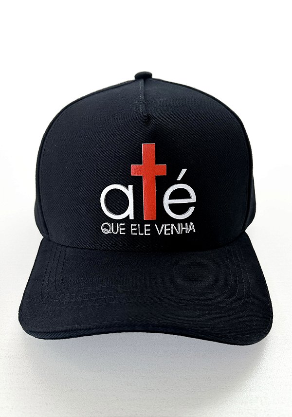 BONÉ - ATÉ QUE ELE VENHA - COR PRETO