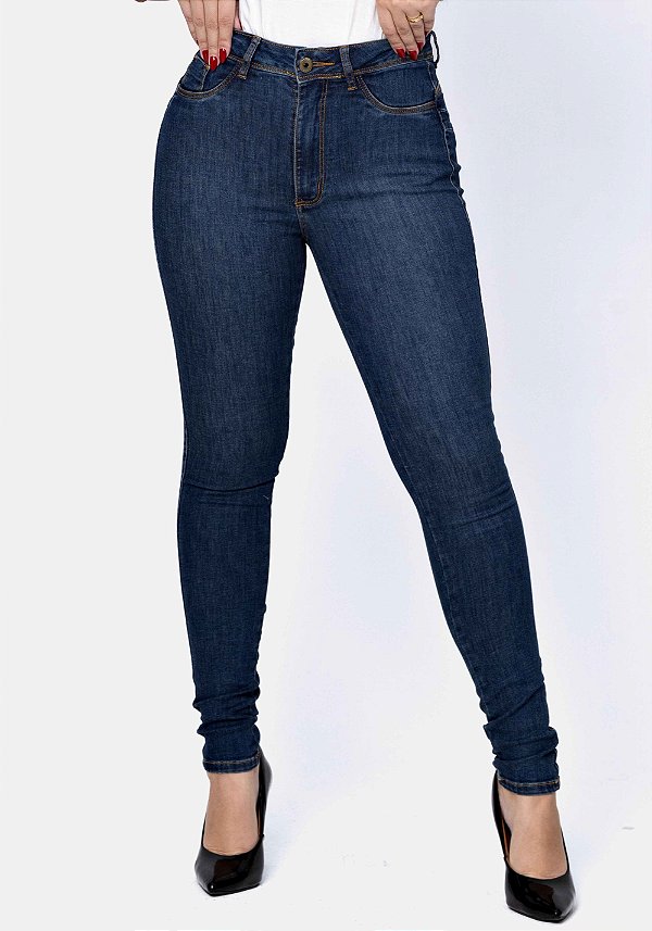 CALÇA JEANS SKINNY JOSI - LAVAGEM ESCURA