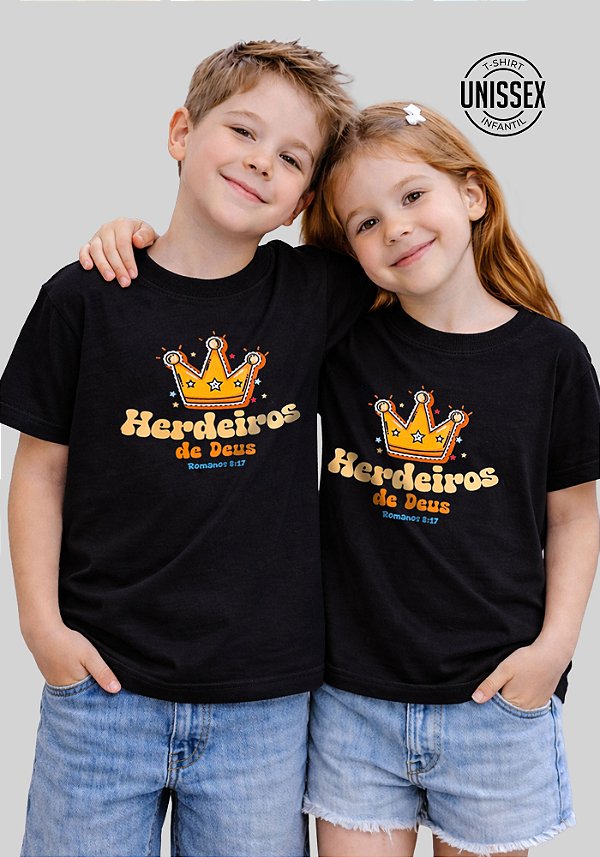 INFANTIL UNISSEX - HERDEIROS DE DEUS