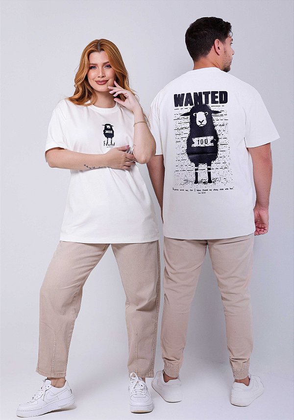 OVERSIZED - WANTED 100 - COR MARFIM