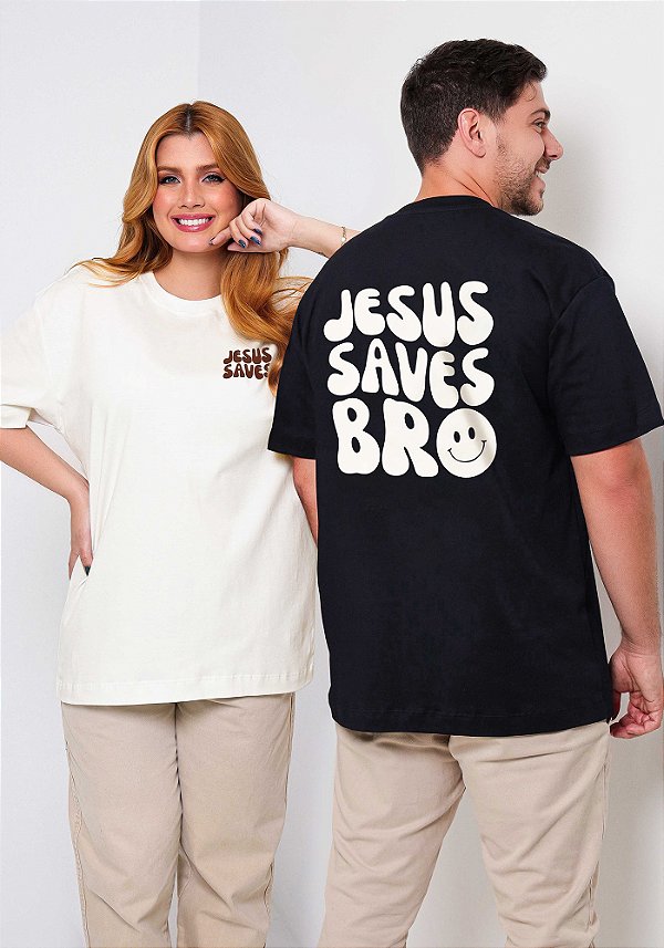 OVERSIZED - JESUS SAVES BRO