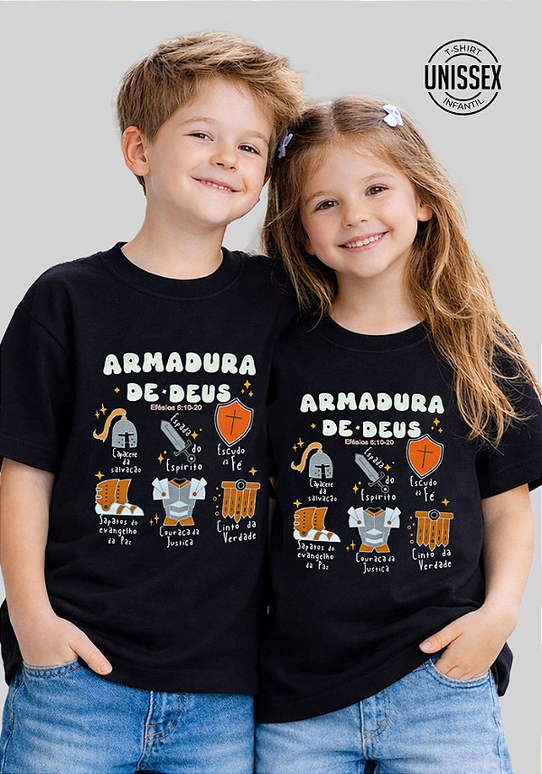 INFANTIL UNISSEX - ARMADURA DE DEUS