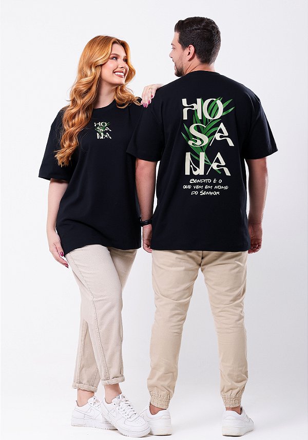 OVERSIZED - HOSANA - COR PRETO