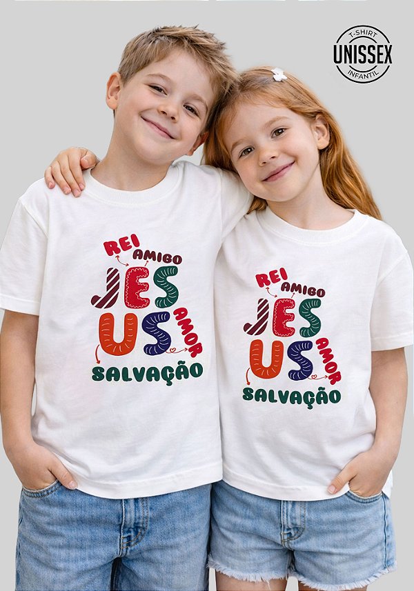 INFANTIL UNISSEX - JESUS ADJETIVOS