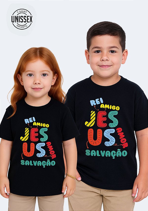 INFANTIL UNISSEX - JESUS ADJETIVOS